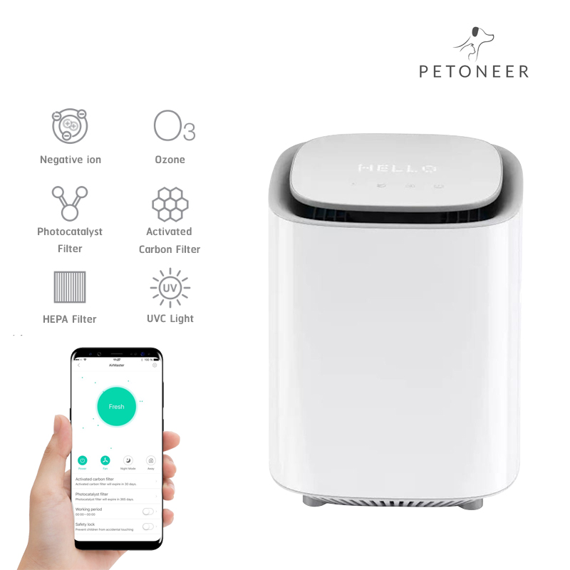 ซื้อ Petoneer Air Master เครื่องกรองอากาศอัจฉริยะ กำจัดกลิ่นได้ พร้อม ...